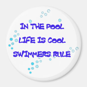 Life is Cool Round Magnet