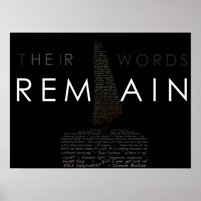 Life is Ephemeral Poster (Front)