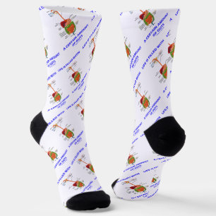 Life Is Filled With A Certain Amount Of Guts Socks