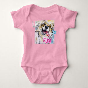 Life is fun! baby bodysuit
