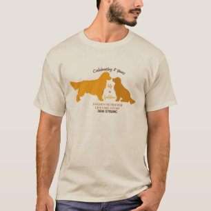 Life is Golden 8th anniversary t-shirt