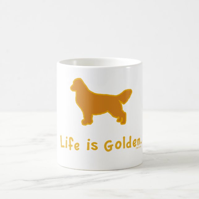 Life is Golden Coffee Mug (Center)