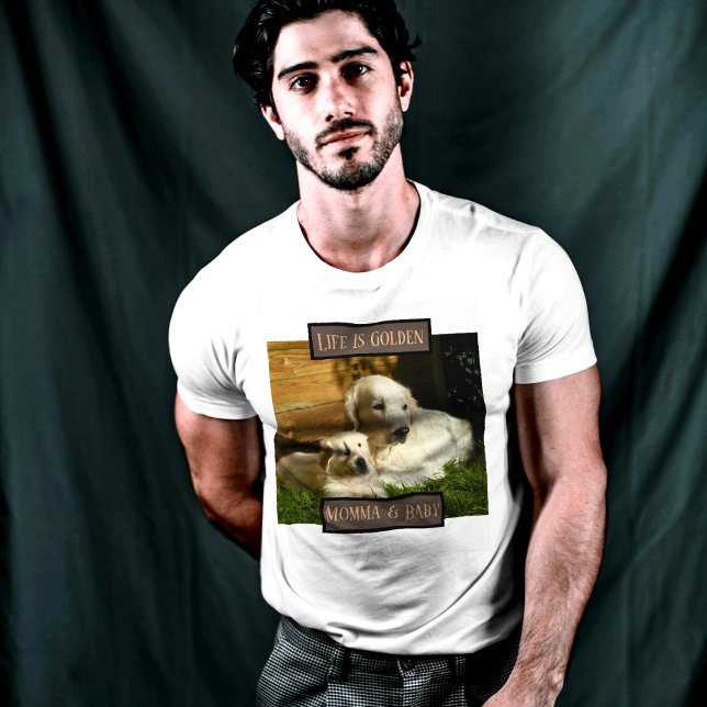 Life Is Golden Dog T-Shirt (Creator Uploaded)
