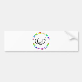 Life is Golf Bumper Sticker