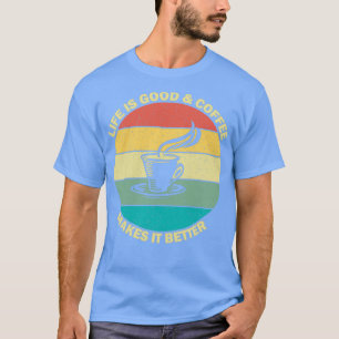 Life Is Good And Fnecing Makes It Better Funny Gif T-Shirt