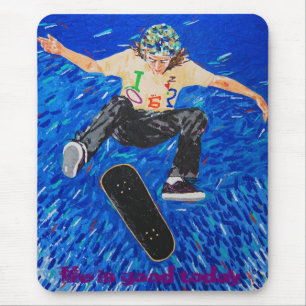 life is good today mouse mat