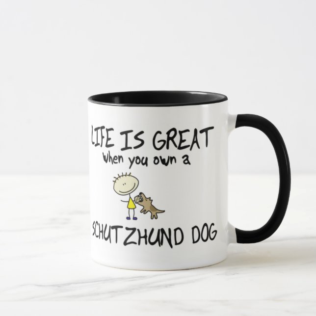 Life is Great Schutzhund Mug (Right)