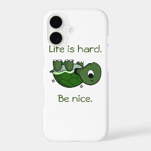 Life is Hard - Be Nice, Struggling Turtle T-Shirt