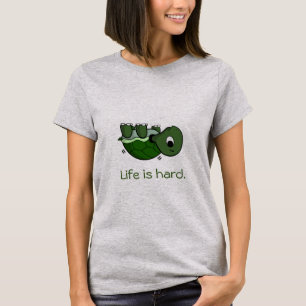 Life is Hard - Be Nice, Struggling Turtle T-Shirt
