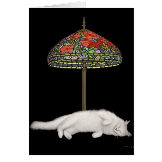 Life is Hard Cat Card (Front)