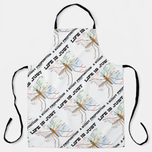 Life Is Just A Buggy Proposition Mosquito Humour Apron