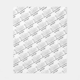 Life Is Just A Bunch Of Probabilities Statistics Fleece Blanket