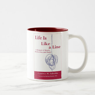 Life Is Like a Line Authentic Bipolar Mug