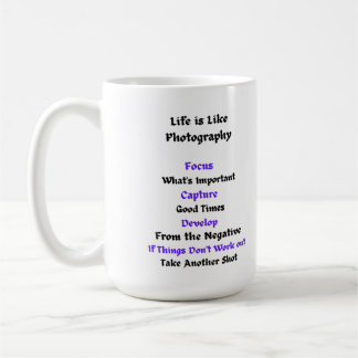 Life is Like Photography Coffee Mug