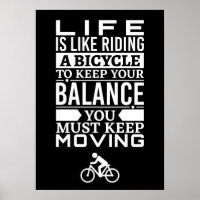 Life is Like Riding a Bicycle