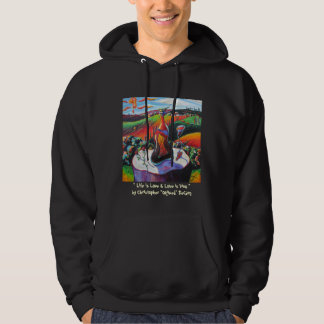 Life is Love and Love is Vino Hoodie