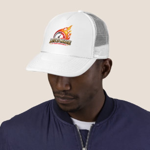 Life Is Made By Performance Flame Speedometer Trucker Hat