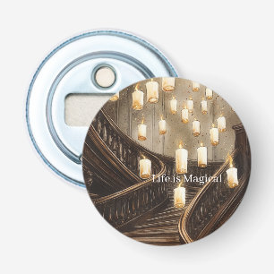 Life is Magical Candles Staircase Bottle Opener