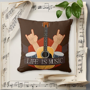 Life Is Music Cushion