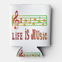 LIFE IS MUSIC - MUSIC SCORE & MUSICAL KEY NOTES