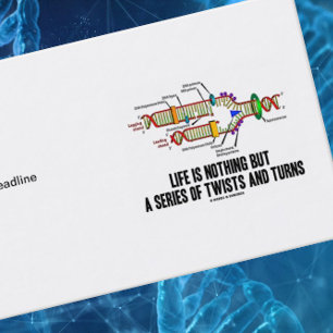Life Is Nothing But A Series Of Twists And Turns Business Card