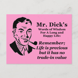 Life Is Precious Postcard