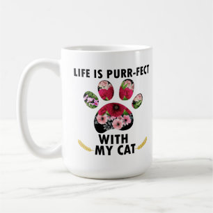 Life Is Purrfect Mug