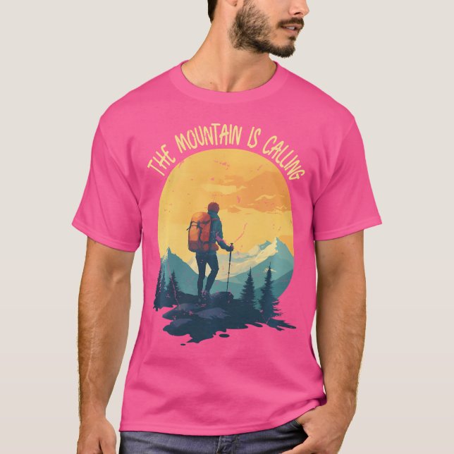 Life Is Really Good Summer Happy Mountain Hiking O T-Shirt (Front)