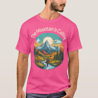 Life Is Really Good Summer Happy Mountain Hiking O T-Shirt