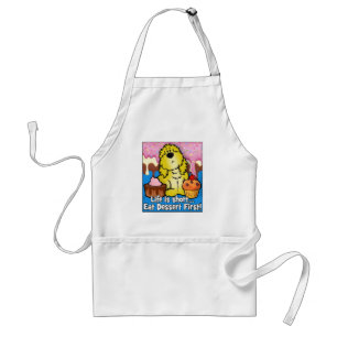 Life is Short... Eat Dessert First! Standard Apron