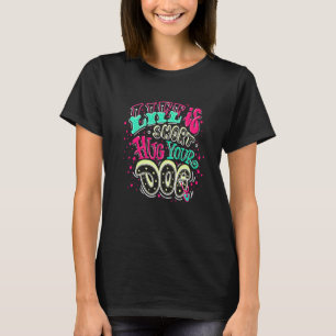 Life Is Short Hug Your Dog I Love Dogs Dogs Graphi T-Shirt