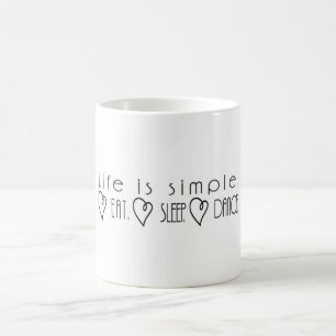 Life is Simple Coffee Mug