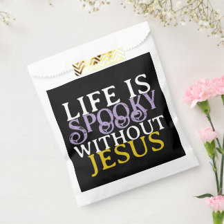 LIFE IS SPOOKY WITHOUT JESUS FAVOUR BAGS