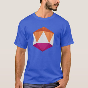 Life is Strangerue Colors Steph Gingrich D20 Dice  T-Shirt