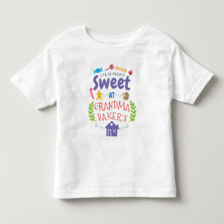 Life is Sweet at Grandma's House Toddler T-Shirt