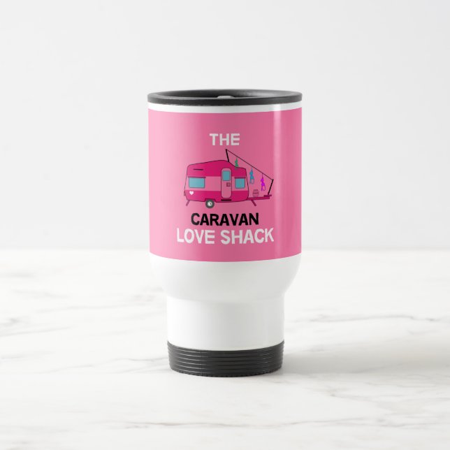 Life Is Sweet AT The Caravan Funny Gifts Travel Mu Mug (Center)