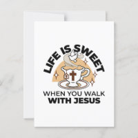 Life Is Sweet with Jesus – Christian Faith Tea Cup