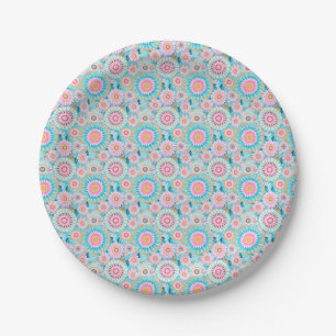 Life Is The Flower For Which Love Is The Honey Paper Plate