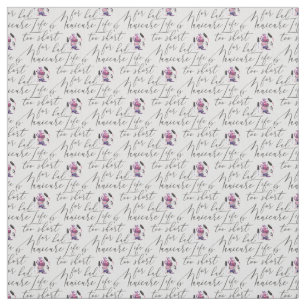 Life Is Too Short For A Bad Manicure Pattern Fabric
