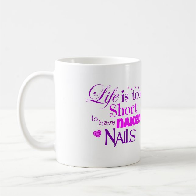 Life is too Short mug (Left)