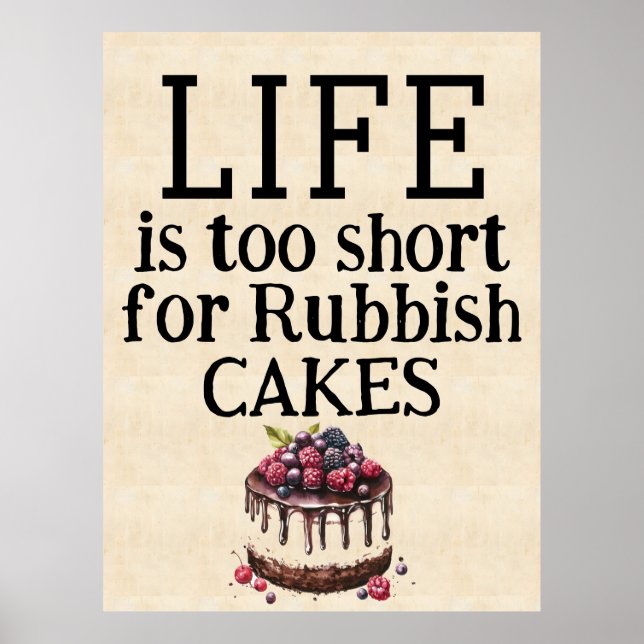 LIFE Is Too Short Poster (Front)