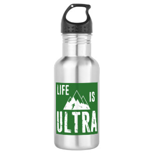 Life Is Ultra Running 532 Ml Water Bottle