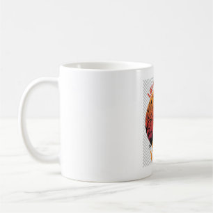Life Is Witch Then You Fly Halloween Graveyard Bat Coffee Mug