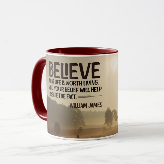 Life Is Worth Living Mug (Front Left)