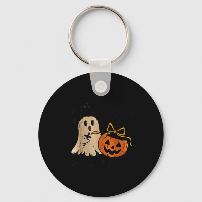 Life Is Y Without Jesus Christian Halloween  Key Ring (Front)