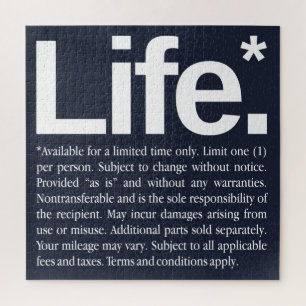Life* Jigsaw Puzzle