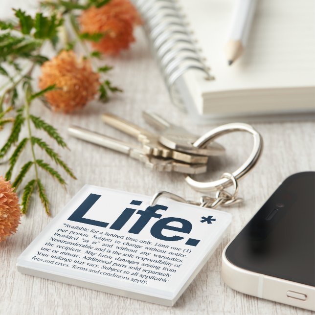 Life* Key Ring (Front Right)