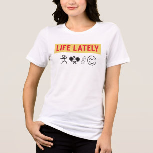 Life lately addict pickleball Tri-Blend shirt