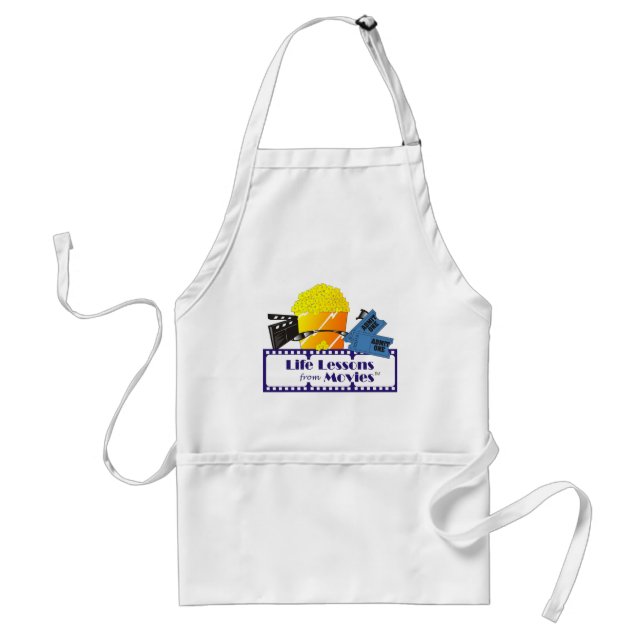 Life Lessons from Movies Apron (Front)