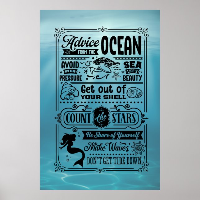 Life Lessons from the Sea Poster (Front)
